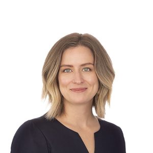 woman looking at camera wearing black shirt