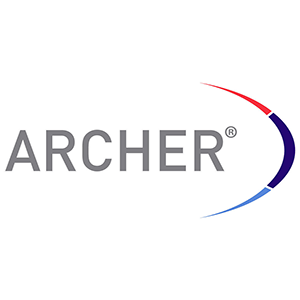 Archer logo title black