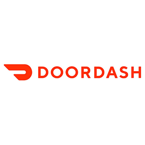Doordash logo red