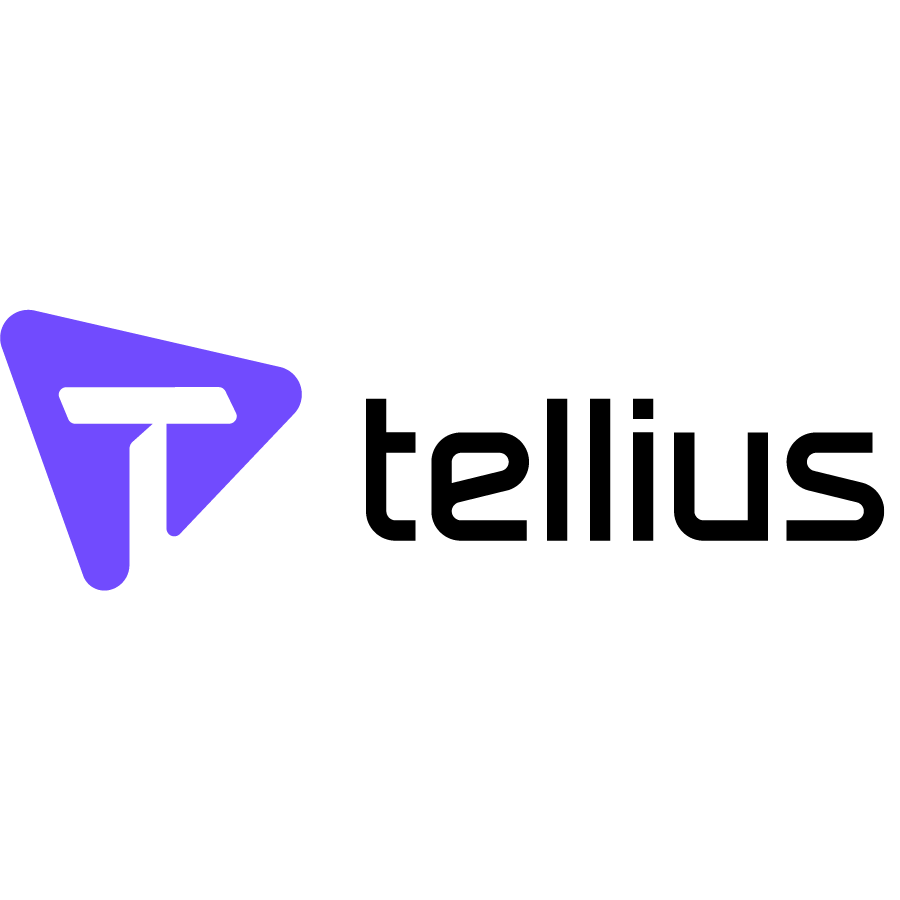 Tellius title logo purple black