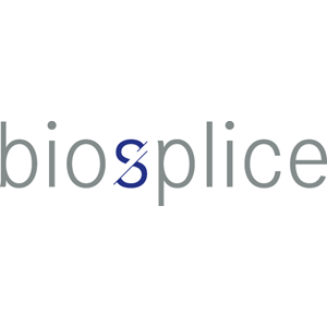 BioSplice gray logo title