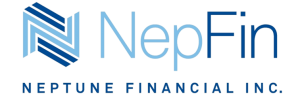 Nepfin neptune financial inc title logo blue