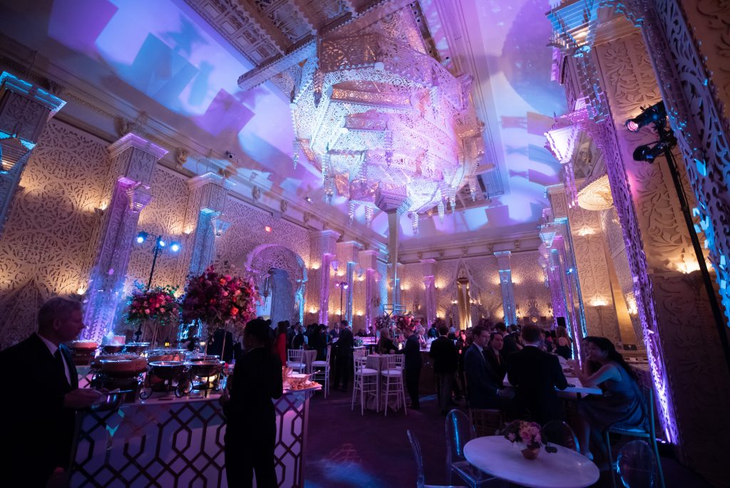 fancy banquet hall