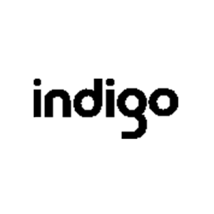 indigo black logo